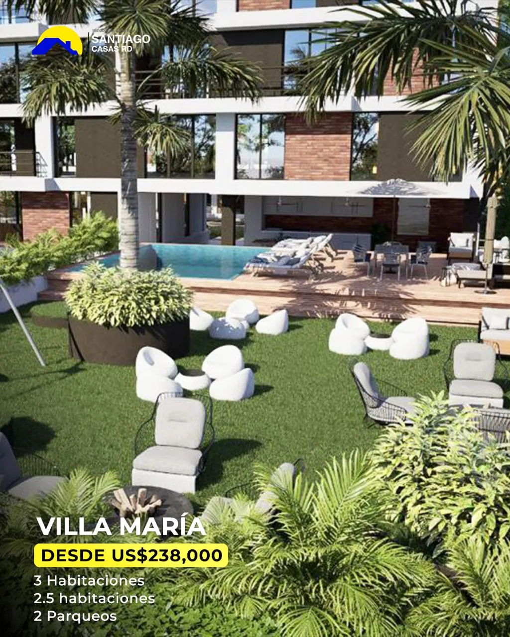 VILLA MARIA –  SANTIAGO DE LOS CABALLEROS. - Vista 3