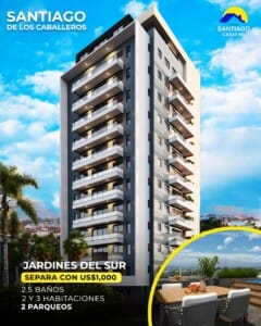 TORRE SANTINO – AVENIDA HISPANOAMERICANA, JARDINES DEL SUR.