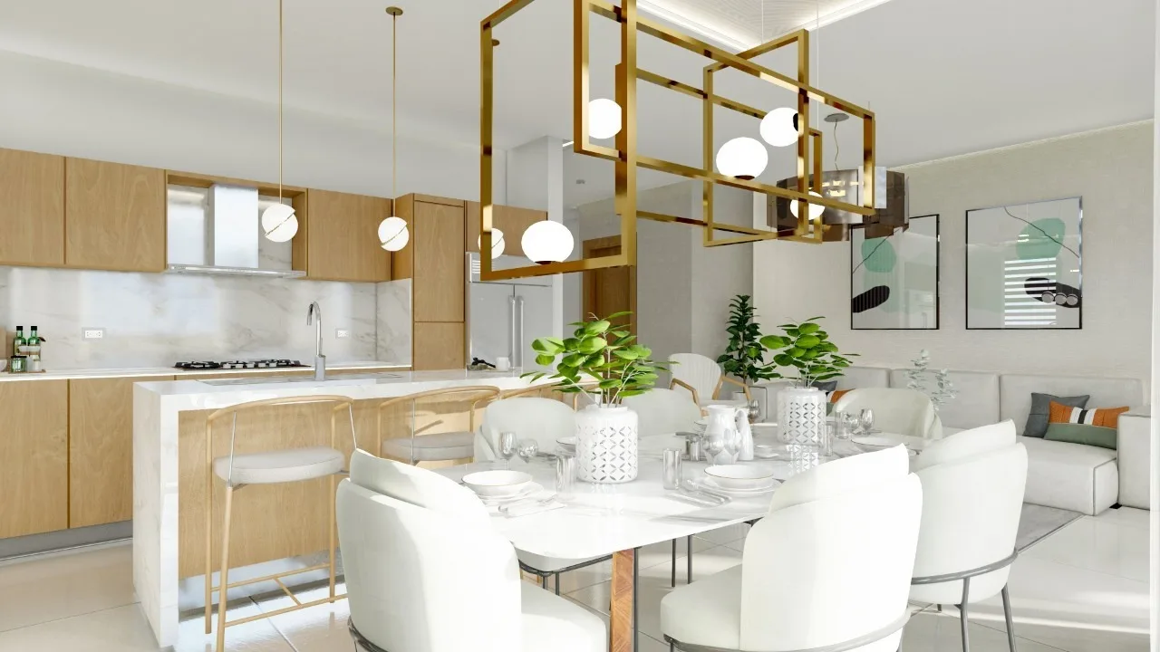 APARTAMENTO EN VENTA -ALMA ROSA I, SANTO DOMINGO ESTE. - Vista 3