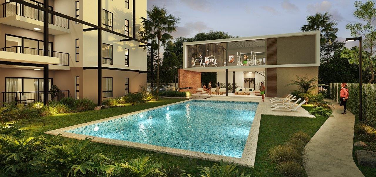Area Social ALAIA RESIDENCES – GURABO, SANTIAGO.