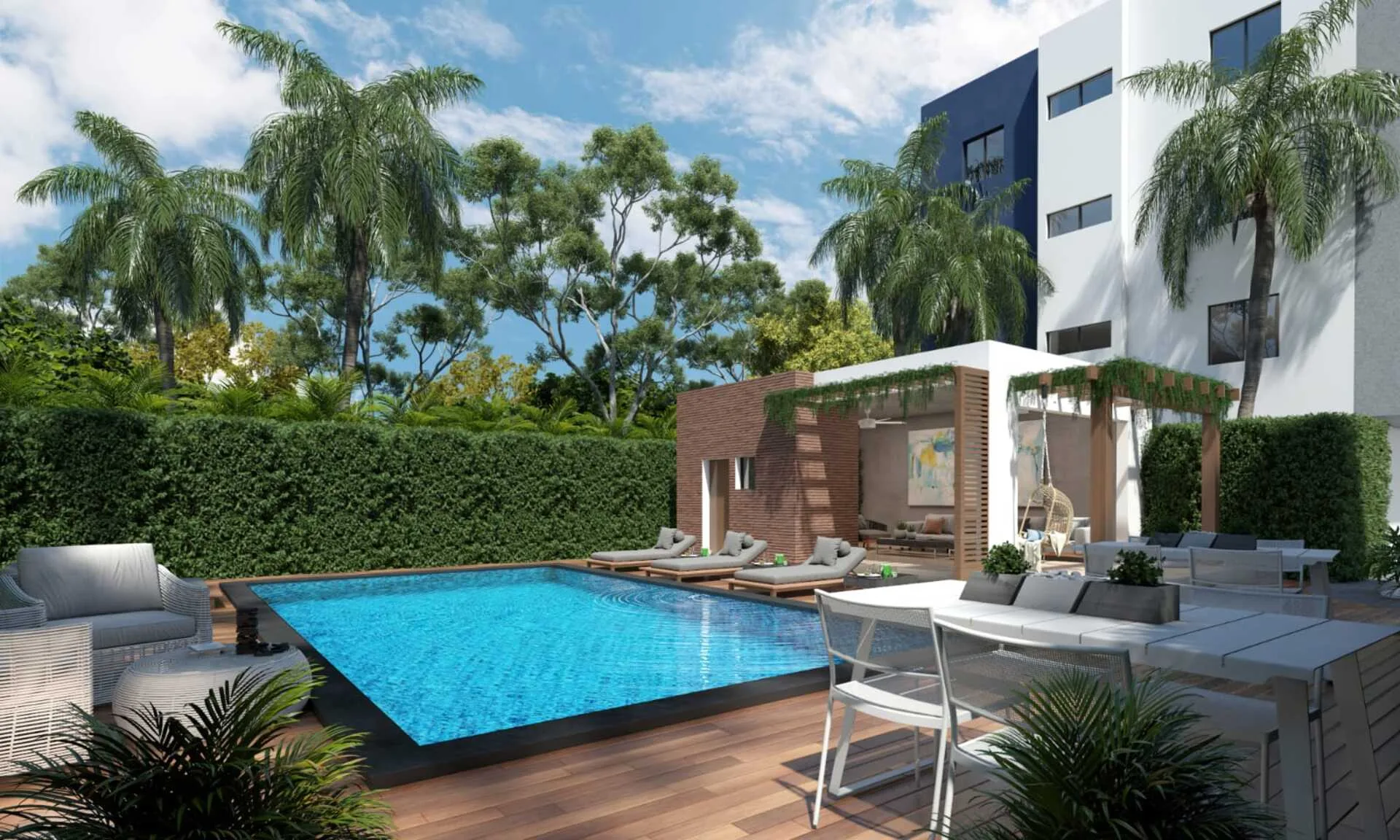 Area Social RESIDENCIAL DON ANDRES – GURABO, SANTIAGO.