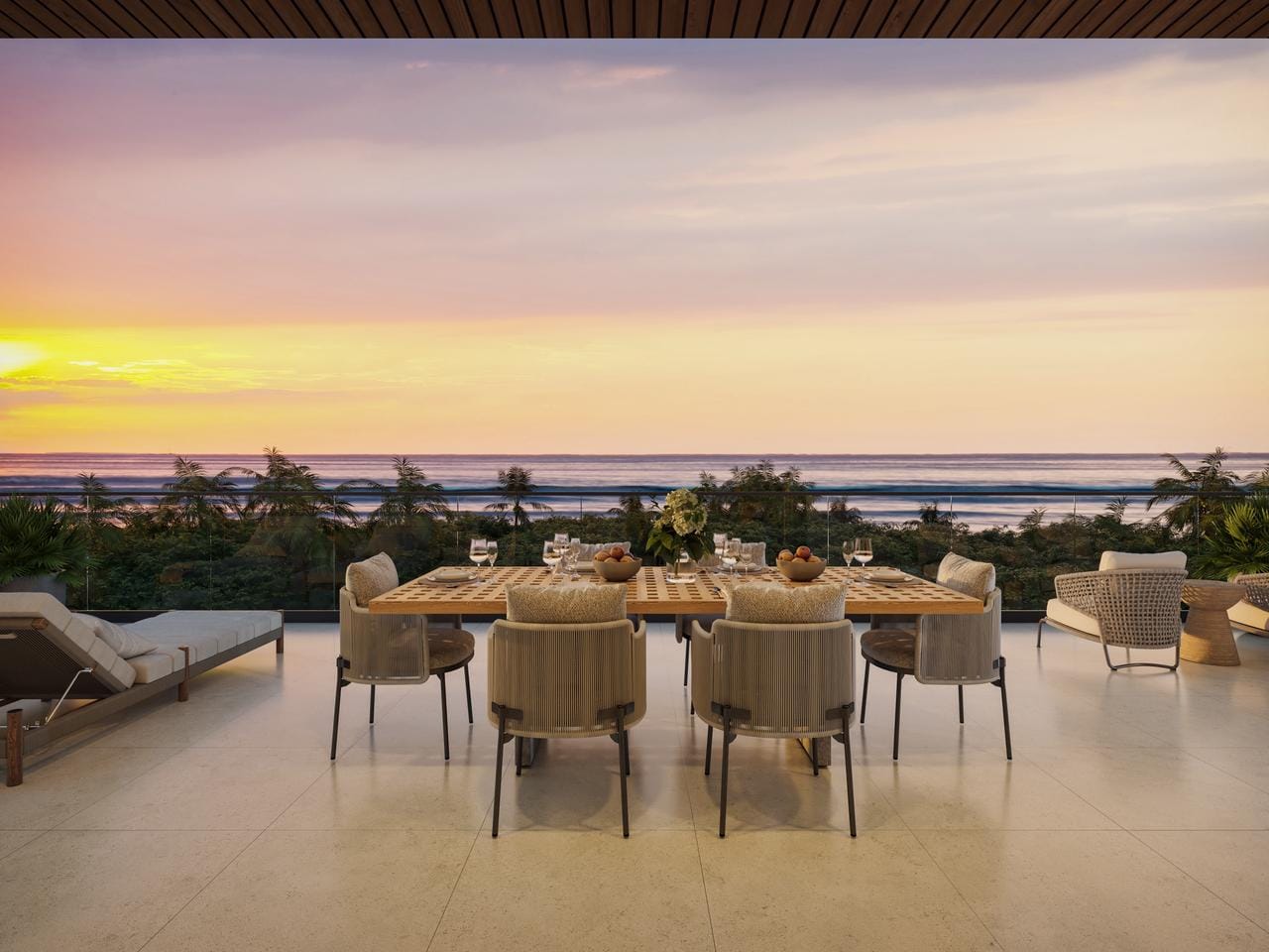 Area Social VIVE EL LUJO FRENTE AL MAR EN LONG BEACH – PUERTO PLATA