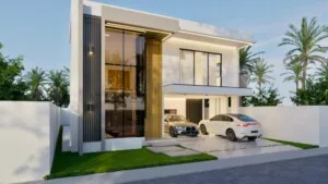 Casa Moderna en Venta en Gurabo Santiago | Residencia de Lujo en Urbanización Cerrada