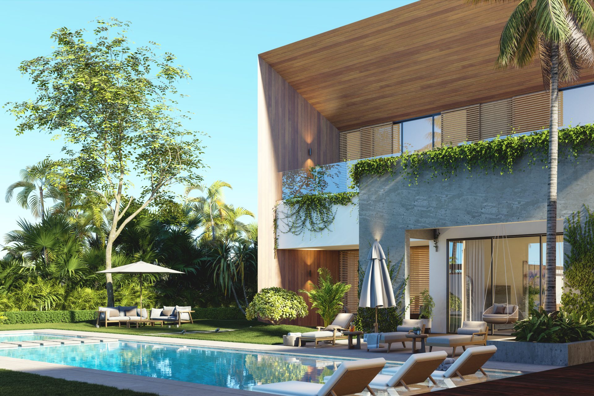 Area Social VILLA LAS PALMAS 107 – CAP CANA.