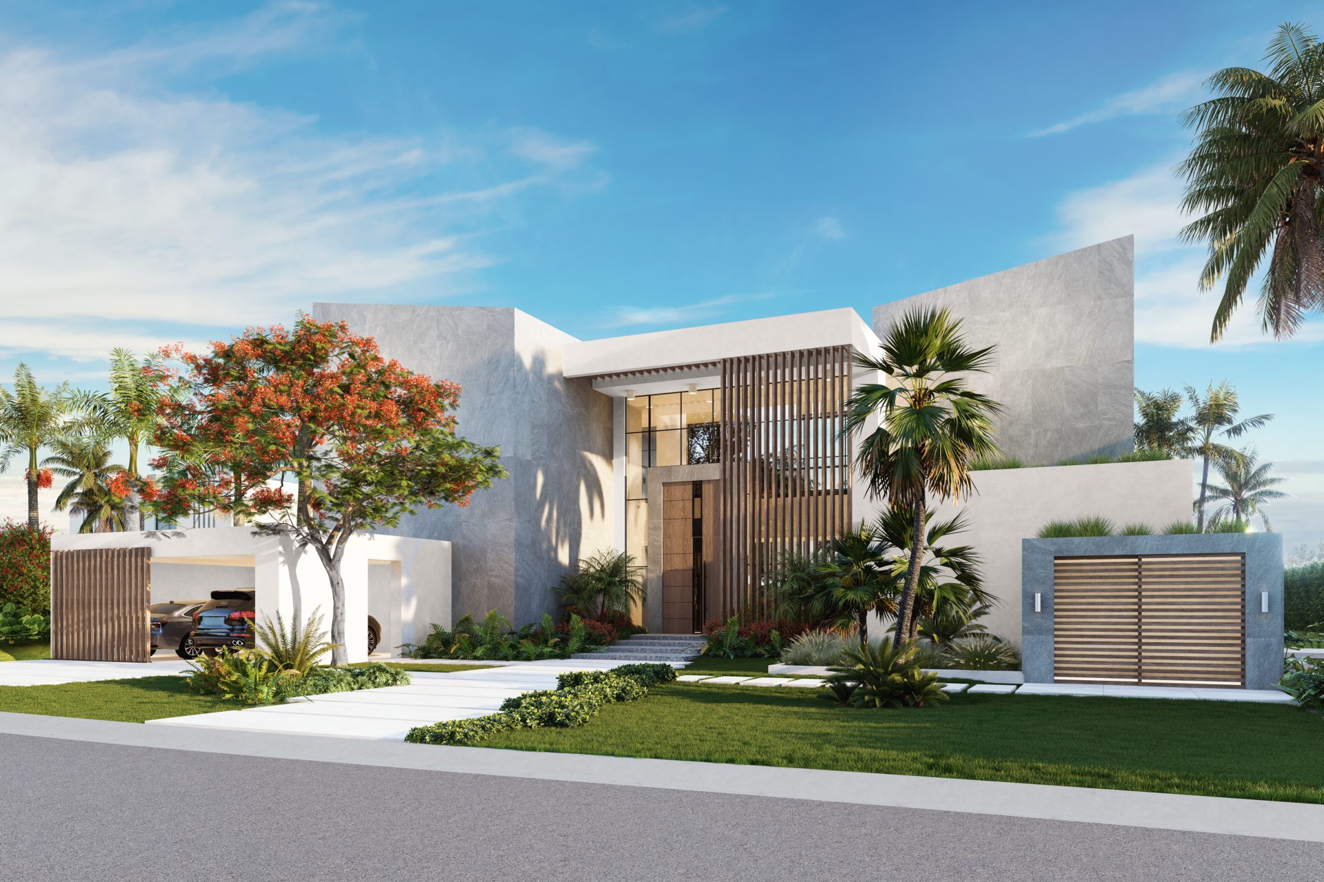 Fachada VILLA LAS PALMAS 76 – CAP CANA.