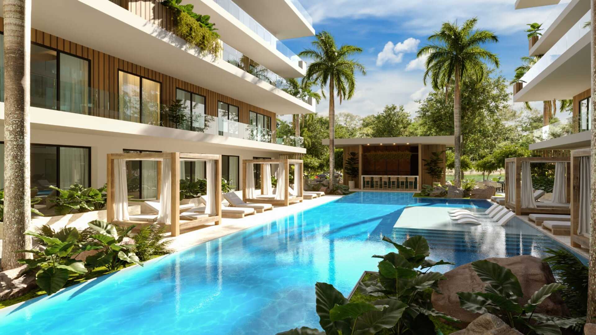 Area Social Icon Bay Residences – Cap Cana