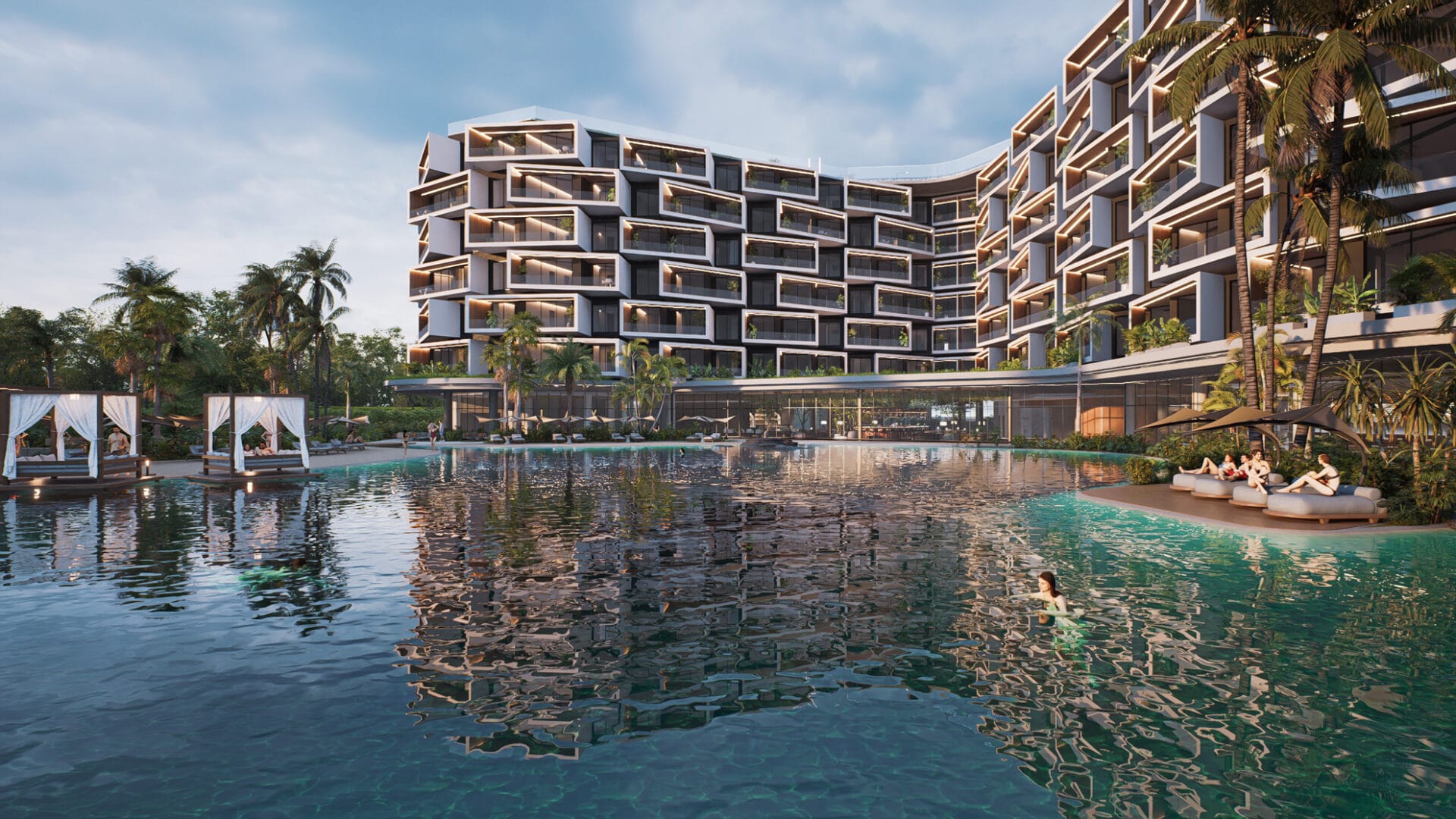 Fachada Makai Residences – Cap Cana