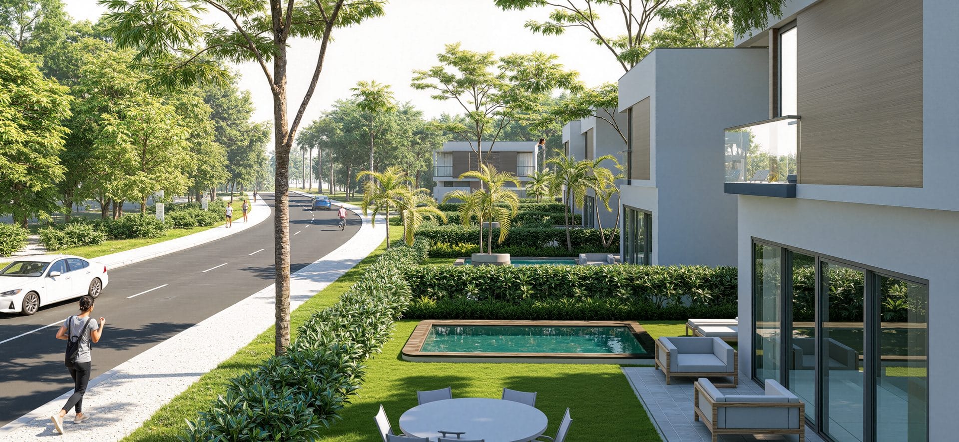 Area Social Villas en venta – Vista Cana, Punta Cana