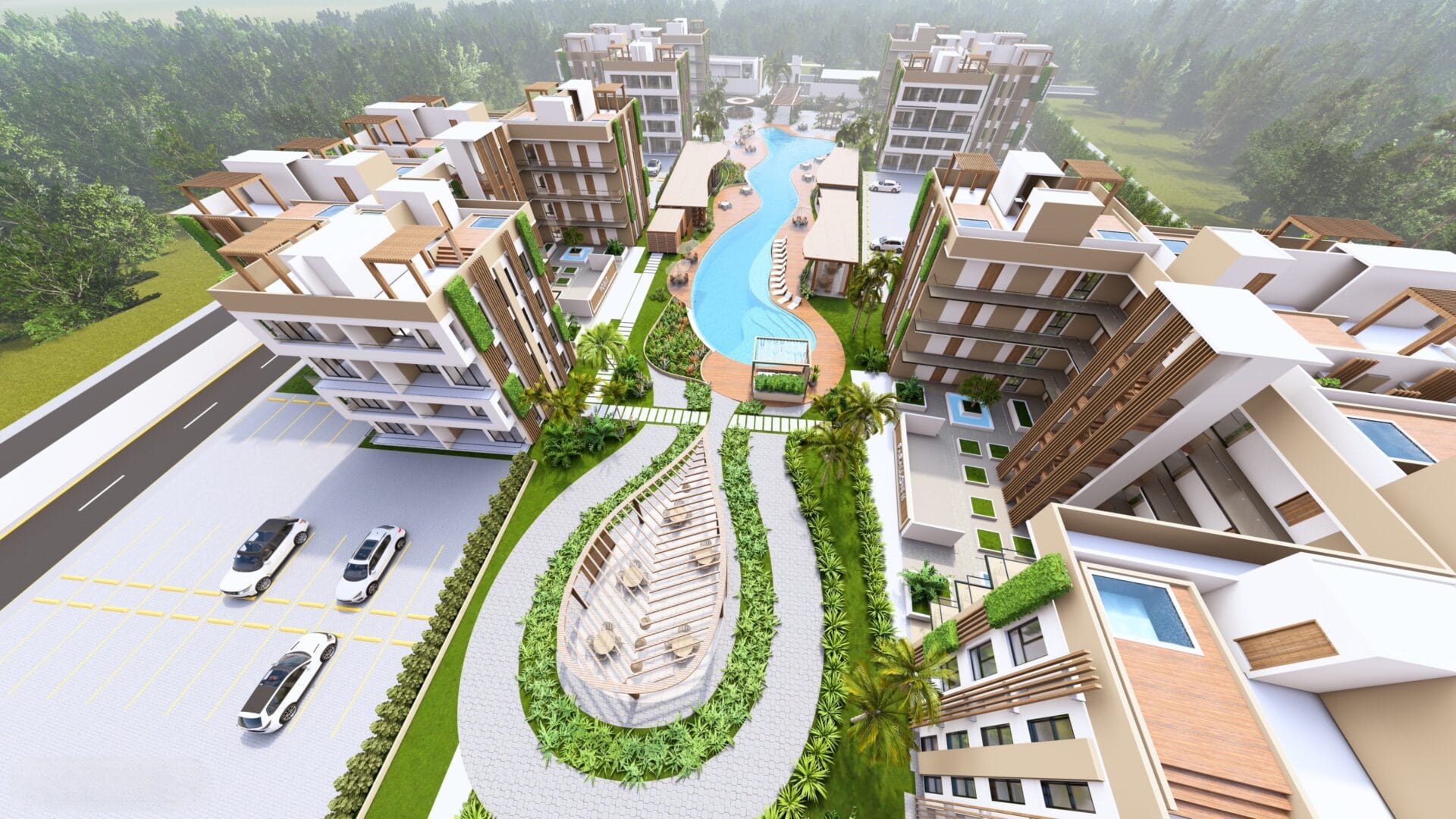 Fachada FOREST PUNTA CANA