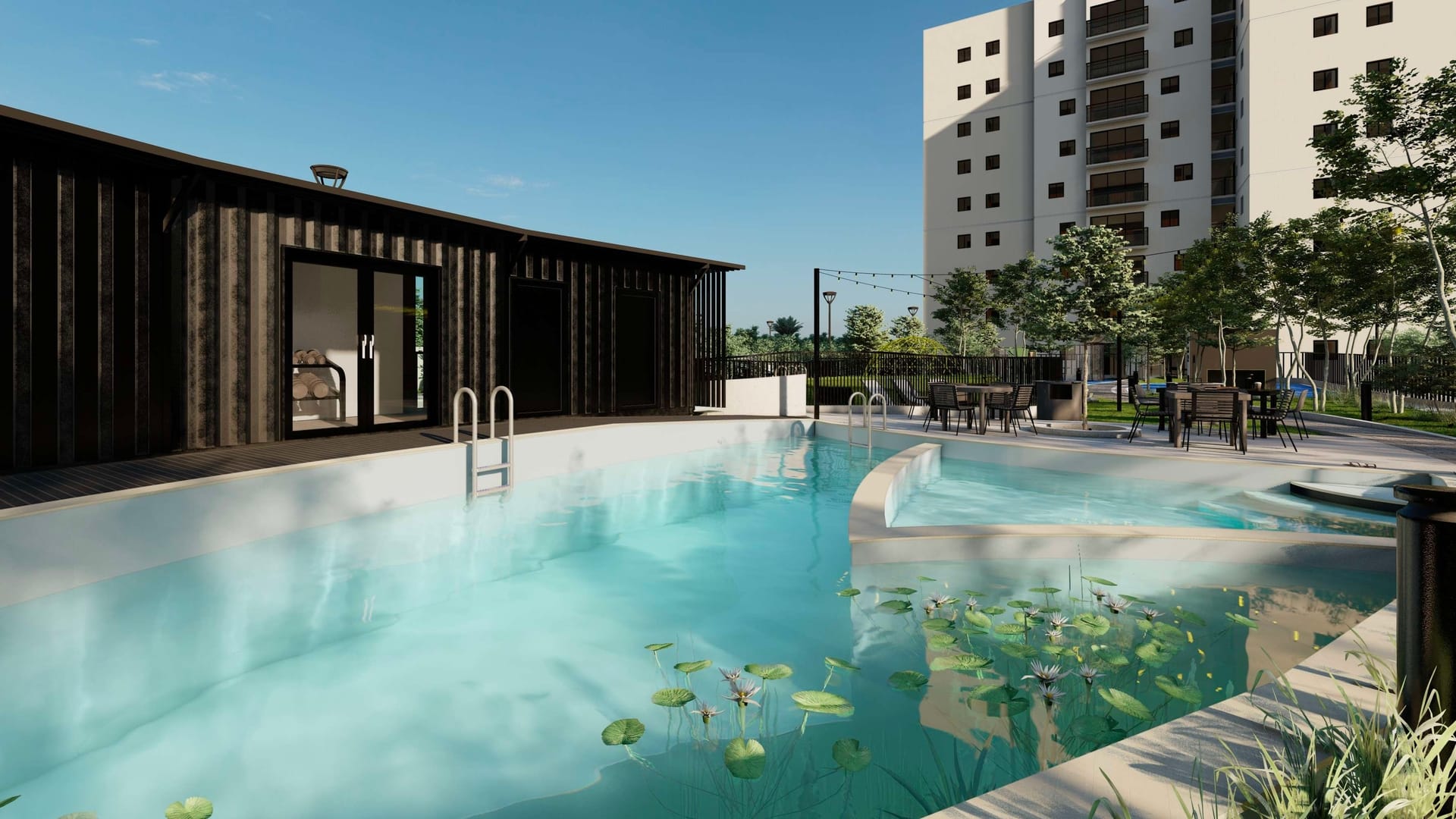 Area Social Apartamento en Venta 2 Hab 2 Baños 57m2 Nivel 5 con Facilidad de Pago y Financiamiento