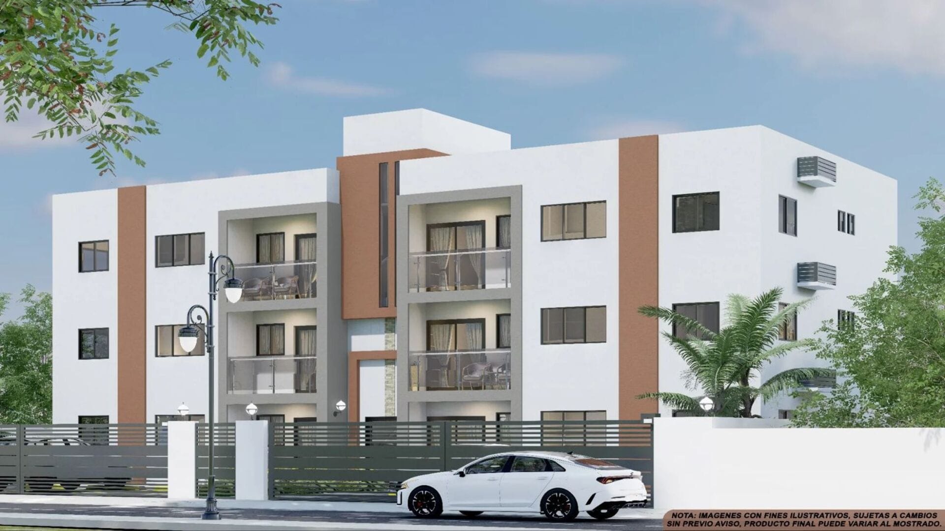 Fachada Residencial Vista de la Montaña