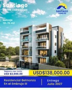 Apartamento en Venta EL Embrujo III Santiago