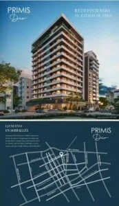 Exclusivo proyecto de Apartamentos en Venta PRIMIS DÚO ubicado en Serrallés