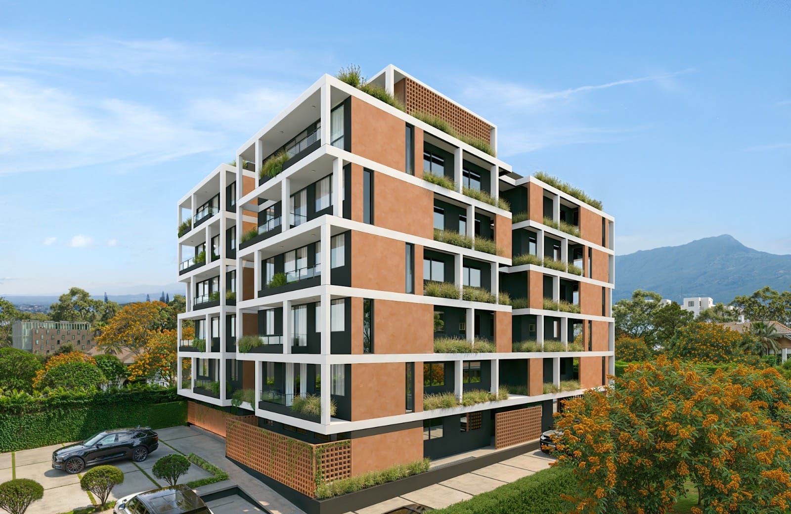 Fachada Apartamento en venta Ubicado Av. Sabaneta La Paloma, Santiago