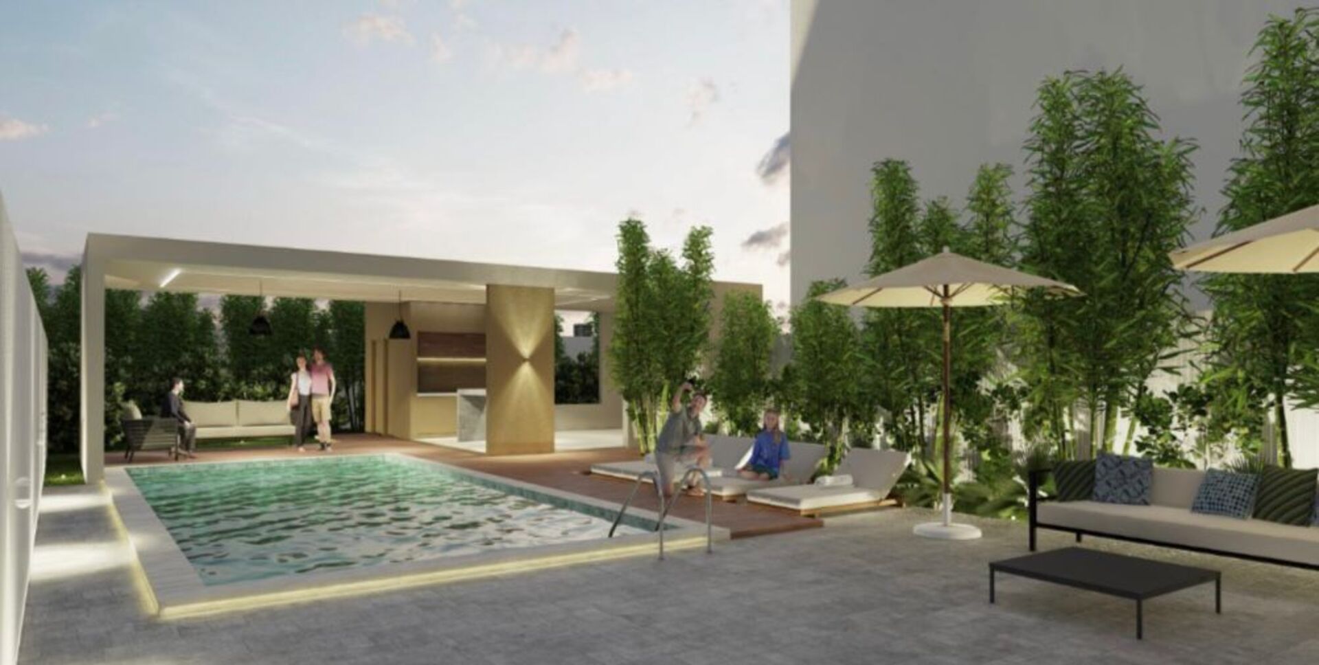 Area Social Porto Blanco, Av. Hispanoamericana, Santiago – 3 hab